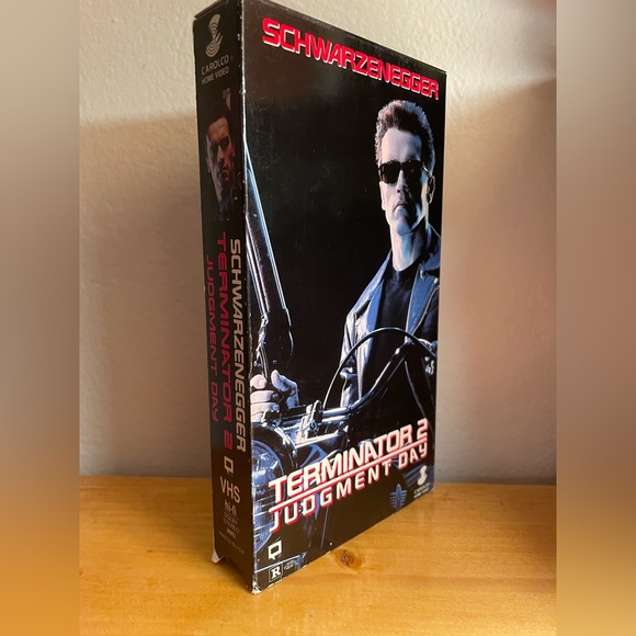 📼 Vintage Terminator 2 Judgement Day 1991 Arnold Schwarzenegger Edward Furlong - Picture 2 of 6